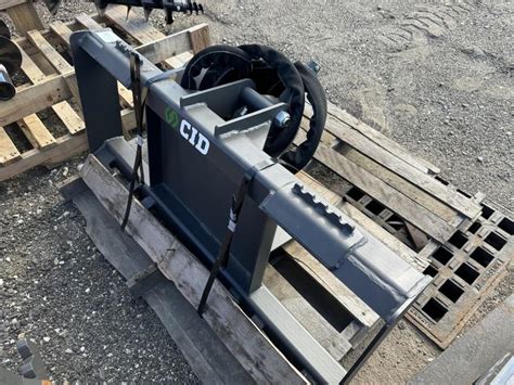 skid steer with new cid extreme auger|cid x extreme attachment.